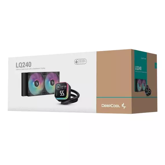 Cooler procesor Deepcool LQ240 ARGB, 4 image