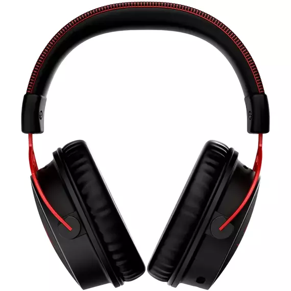 Căști gaming HyperX Cloud Alpha Wireless, Fără fir, Negru/Rosu, 3 image