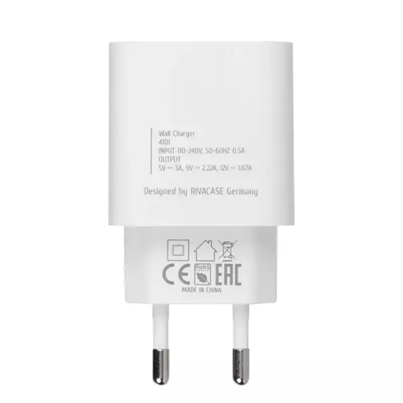 Încărcător Rivacase PS4101 WD5, 20W, Alb, 3 image