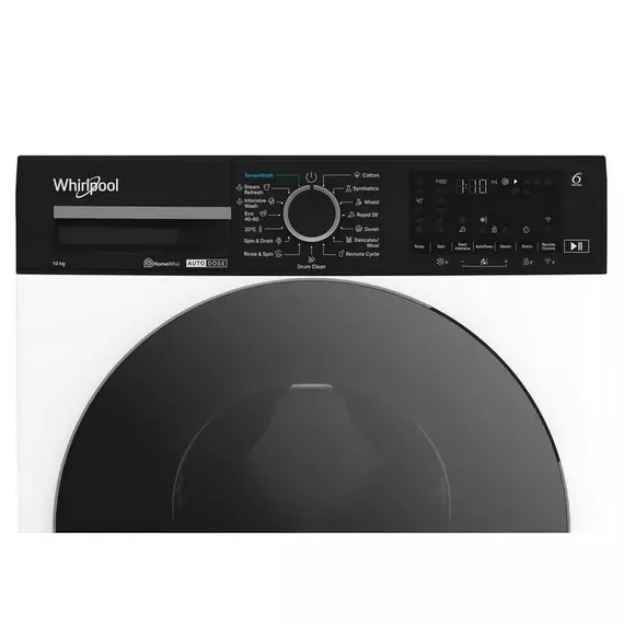 Mașină de spălat Whirlpool WPM 07W ADS EE, 10kg, Alb, 5 image