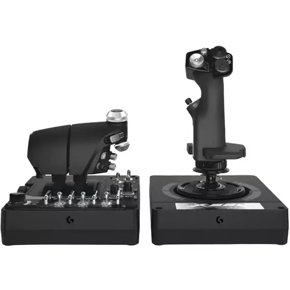 Joystick pentru jocuri Logitech G X56 HOTAS, Negru, 4 image