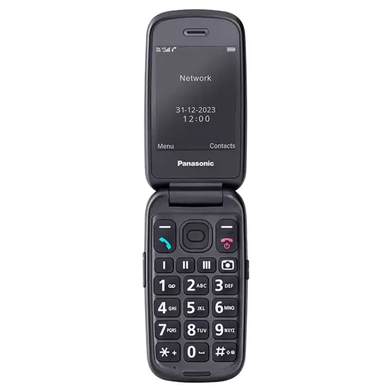 KX-TU550 Panasonic 4G Black Clam Shell, 2 image