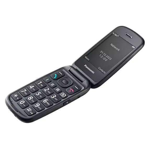KX-TU550 Panasonic 4G Black Clam Shell, 8 image