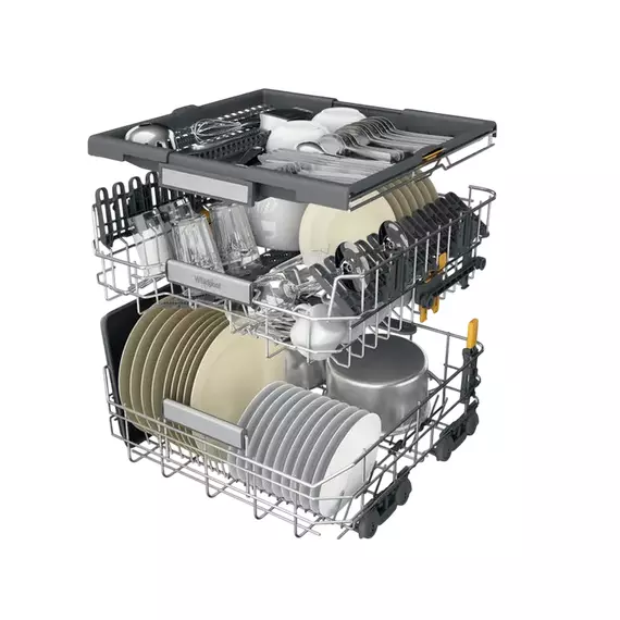 Mașină de spălat vase Whirlpool W7I HP42 L, Negru, 7 image