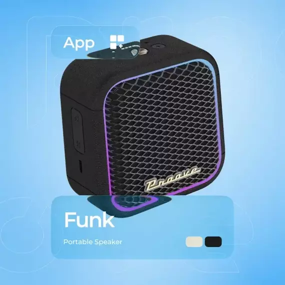 Boxă portabilă Proove Funk 15W, Negru, 8 image