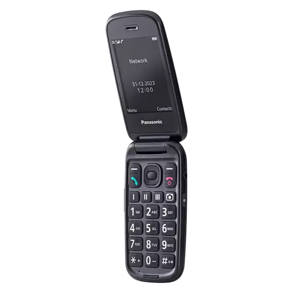 KX-TU550 Panasonic 4G Black Clam Shell, 3 image