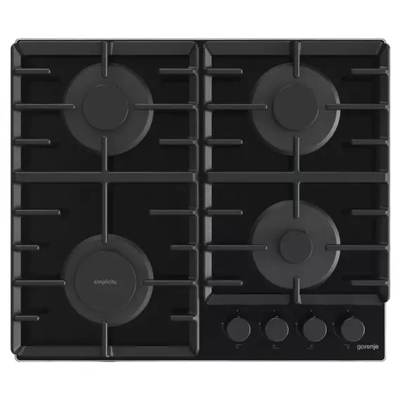 Plită pe gaz Gorenje GT 642 SYB, Negru, 5 image