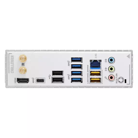 Placă de bază ASRock B860 CHALLENGER WIFI WHITE, LGA1851, AMD B860, ATX, 5 image