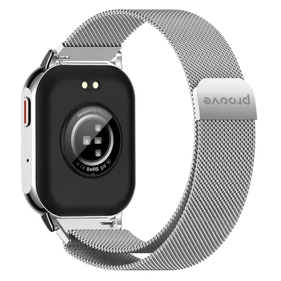 Hoco Smart Watch Proove Elysium Silver Glossy, 4 image