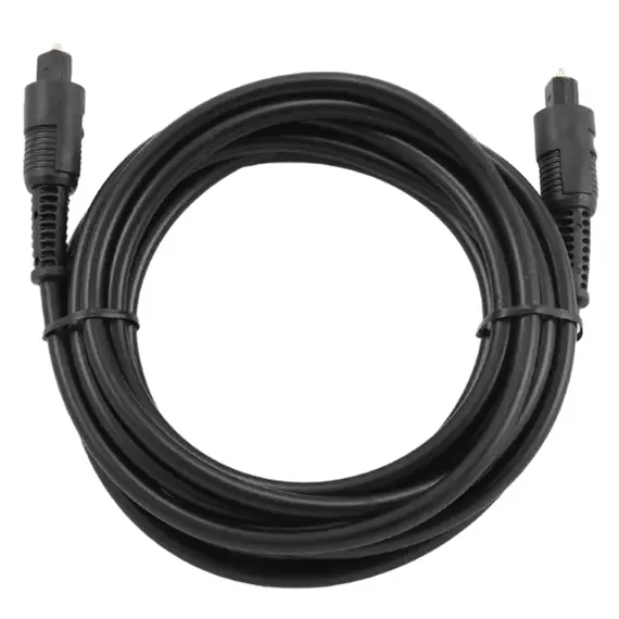 Cablu audio Cablexpert CC-OPT-3M, Toslink - Toslink, 3m, Negru, 2 image