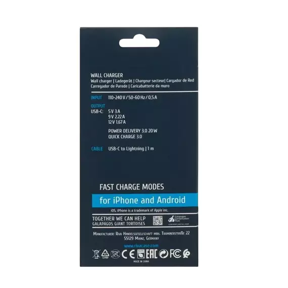 Încărcător Rivacase PS4101 WD5, 20W, Alb, 6 image