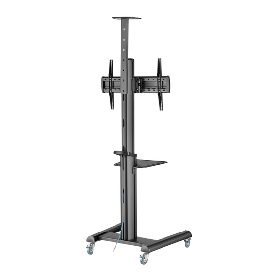 Suport pentru TV pe picior Gembird TVS-70T-02, Negru, 3 image