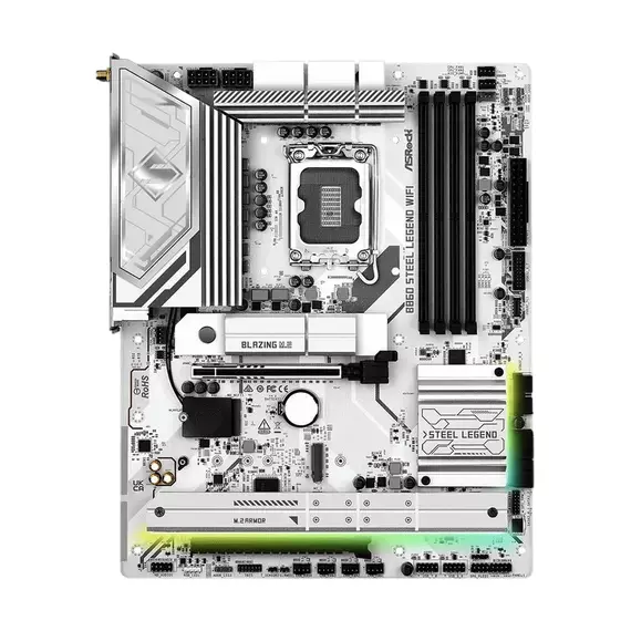 Placă de bază ASRock B860 STEEL LEGEND WIFI, LGA1851, Intel B860, ATX, 5 image