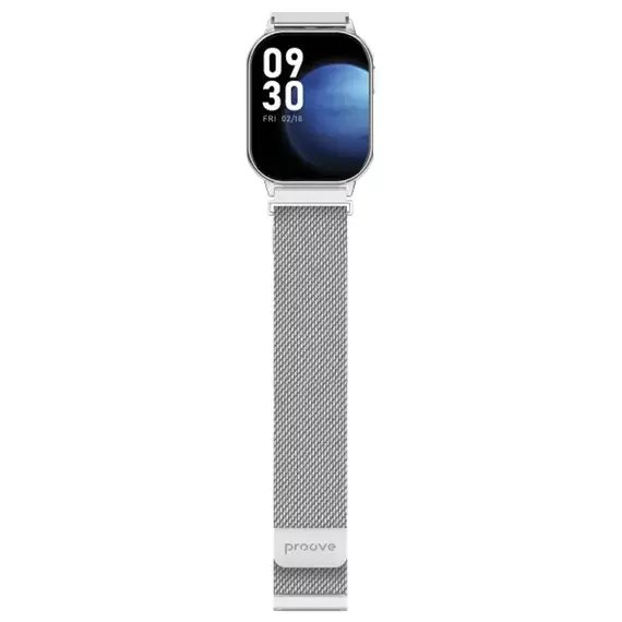 Hoco Smart Watch Proove Elysium Silver Glossy, 3 image