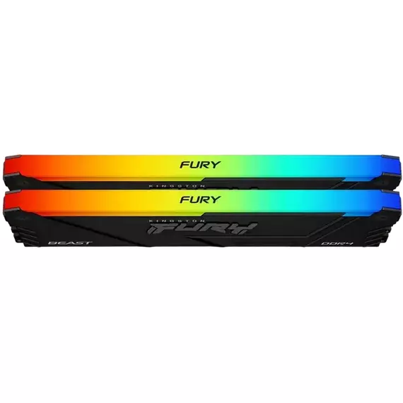 Memorie RAM Kingston FURY Beast RGB, DDR4 SDRAM, 3200 MHz, 32GB, KF432C16BB12AK2/32WP, 7 image