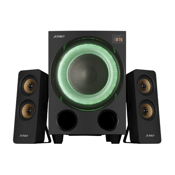 Sistem Audio 2.1 CH F&D F770X, Negru, 3 image