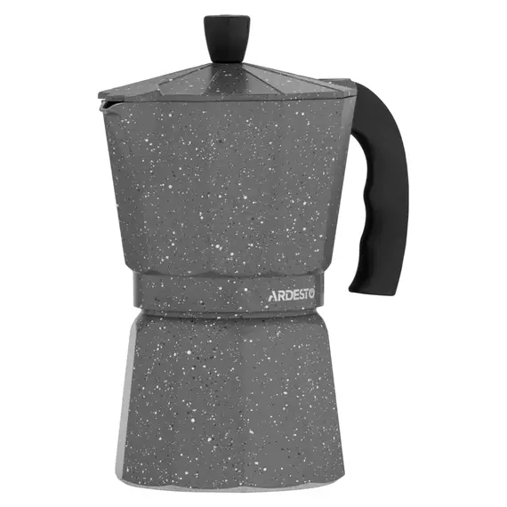 Cafetieră gheizer Ardesto AR0809AGS, Gri, 2 image