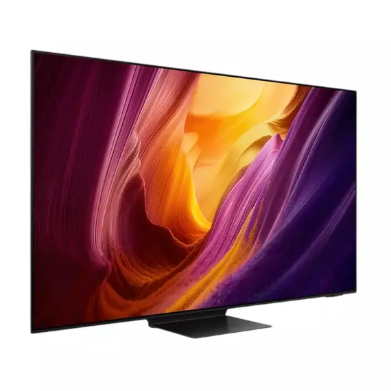 55" OLED SMART TV Samsung QE55S95HFUXUA, QD OLED, 4K UHD, Tizen OS, Black, 5 image