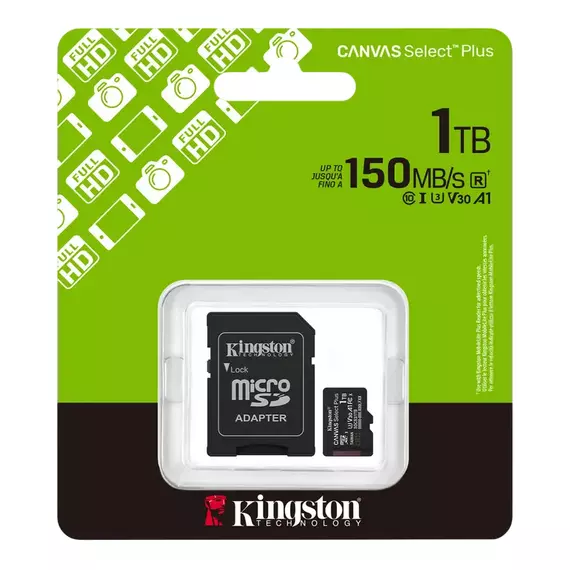 Card de Memorie Kingston Canvas Select Plus, 1024GB (SDCS3/1TB), 2 image