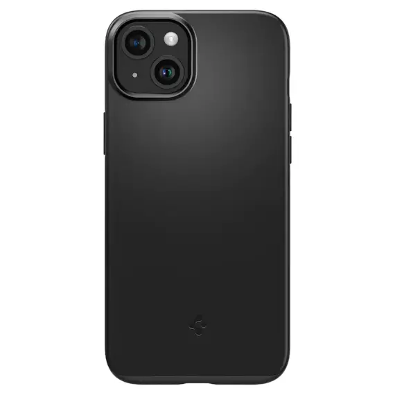 Husă Spigen iPhone 15 Plus Thin Fit, Negru, 2 image