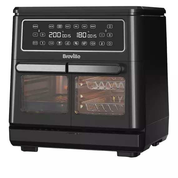 Friteuză cu aer cald Breville Halo Flexi, Negru, 2 image