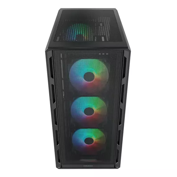 Carcasă PC Cougar Airface Pure RGB, Midi-Tower, Fără PSU, Negru, 7 image