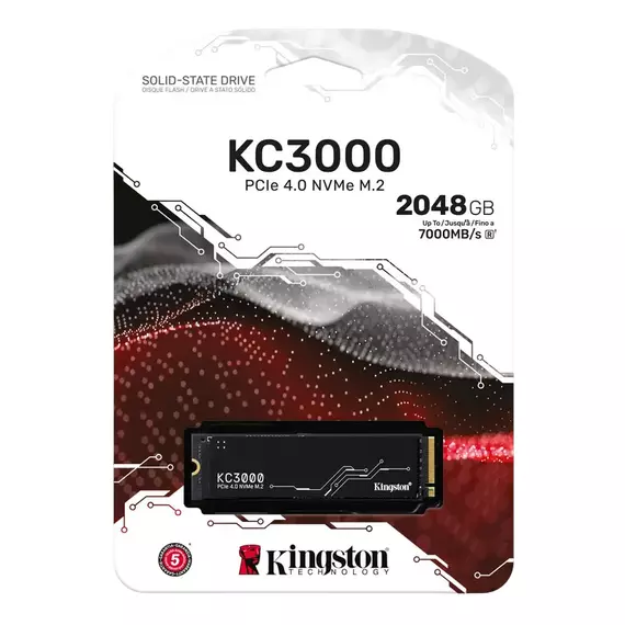 Unitate SSD Kingston KC3000, 2000GB, 3 image