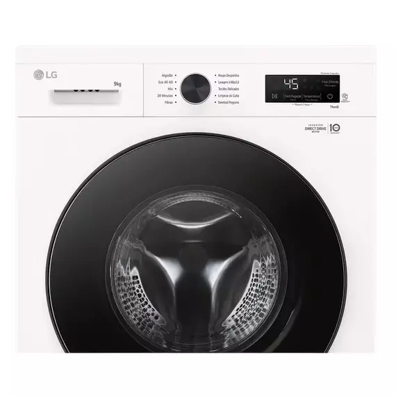 Mașină de spălat LG F4X1009NWB, 9kg, Alb, 4 image