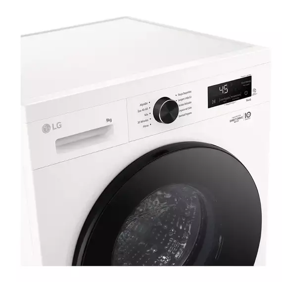 Mașină de spălat LG F4X1009NWB, 9kg, Alb, 7 image