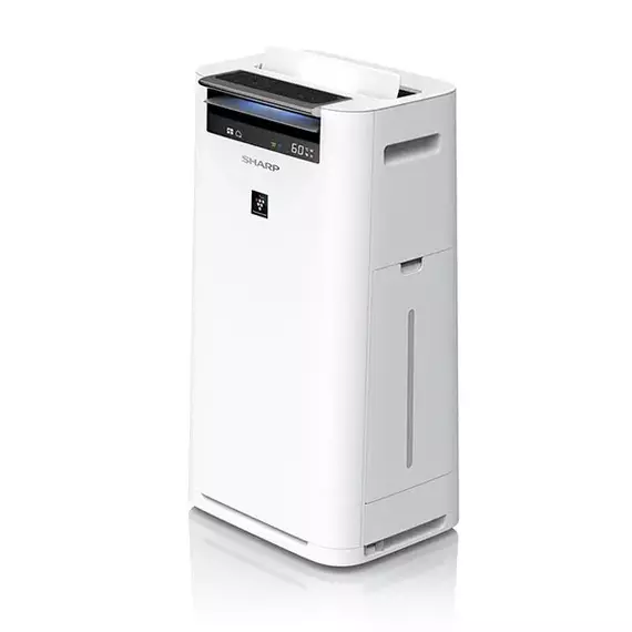 Umidificator și purificator de aer Sharp KCG50EUW, Alb, 3 image