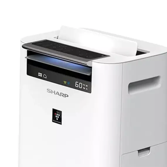 Umidificator și purificator de aer Sharp KCG50EUW, Alb, 7 image