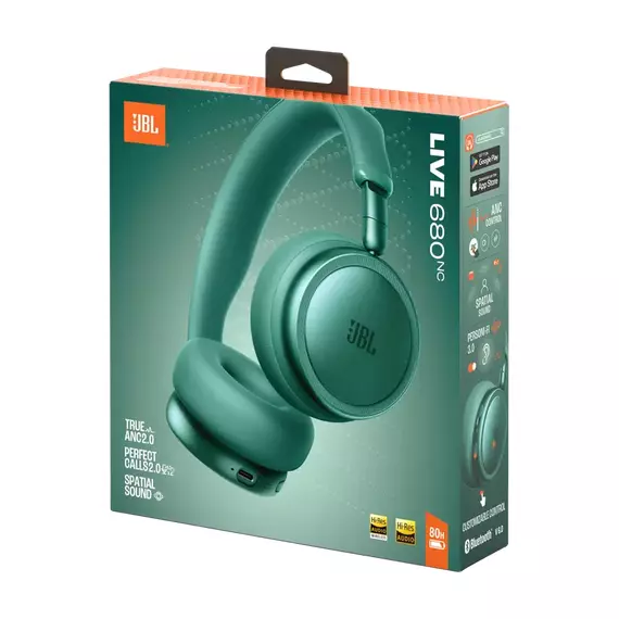 Căști JBL Live 680NC, Verde, 8 image