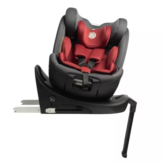 Scaun auto Caretero Fortis i-Size, Grupa 0+/1/2/3 (0-36 kg), Bordo, 6 image