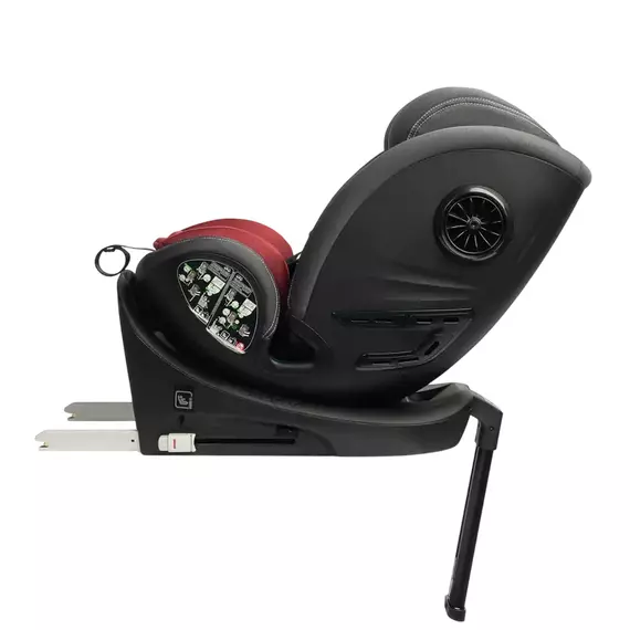 Scaun auto Caretero Fortis i-Size, Grupa 0+/1/2/3 (0-36 kg), Bordo, 7 image