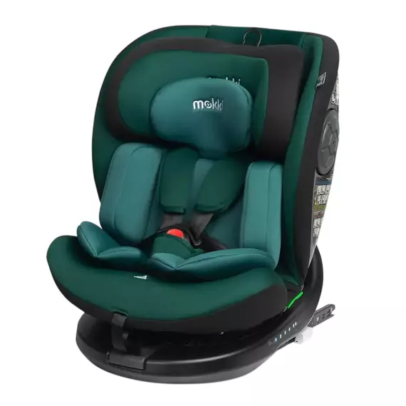 Scaun auto Caretero Mokki i-Size, Grupa 0+/1/2/3 (0-36 kg), Verde, 5 image