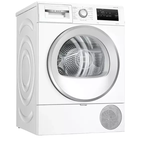 Uscător de rufe Bosch WTH85V9SPL, 8kg, Alb, 5 image