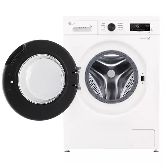 Mașină de spălat LG F4X1009NWB, 9kg, Alb, 2 image