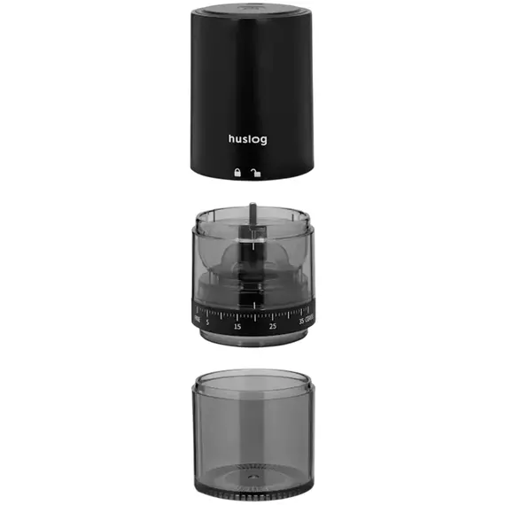 Huslog wireless coffee grinder CoffeeSmash - Black, 7 image