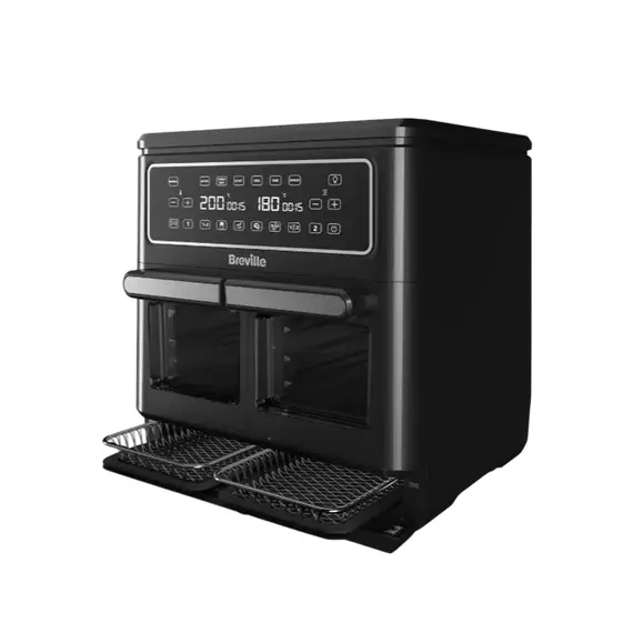 Friteuză cu aer cald Breville Halo Flexi, Negru, 5 image