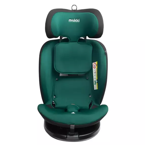 Scaun auto Caretero Mokki i-Size, Grupa 0+/1/2/3 (0-36 kg), Verde, 3 image