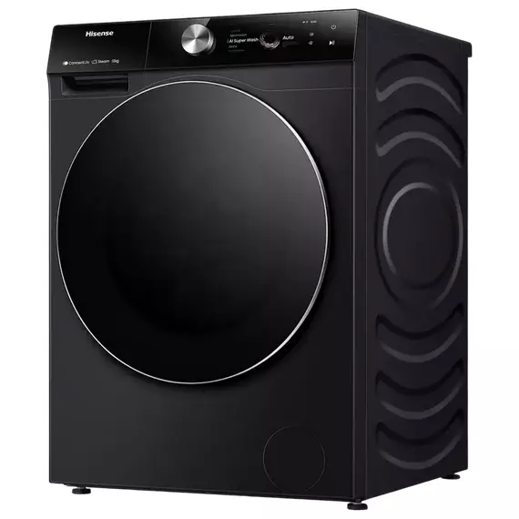 Mașină de spălat Hisense WF7S1247BB, 12kg, Negru, 7 image