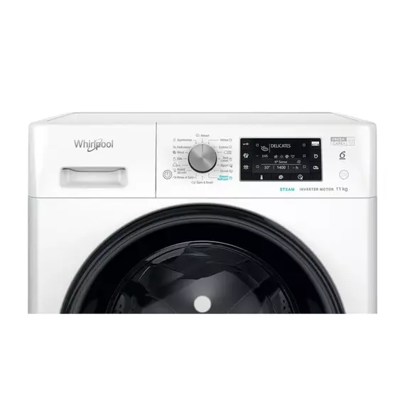 Mașină de spălat Whirlpool FFD 11489 BV EE, 11kg, Alb, 5 image