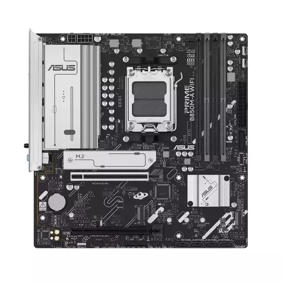 Placă de bază ASUS PRIME B850M-A WIFI, AM5, AMD B850, Micro-ATX, 2 image
