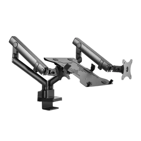 Suport birou pentru monitoare Gembird MA-DA3-02, Negru, 7 image