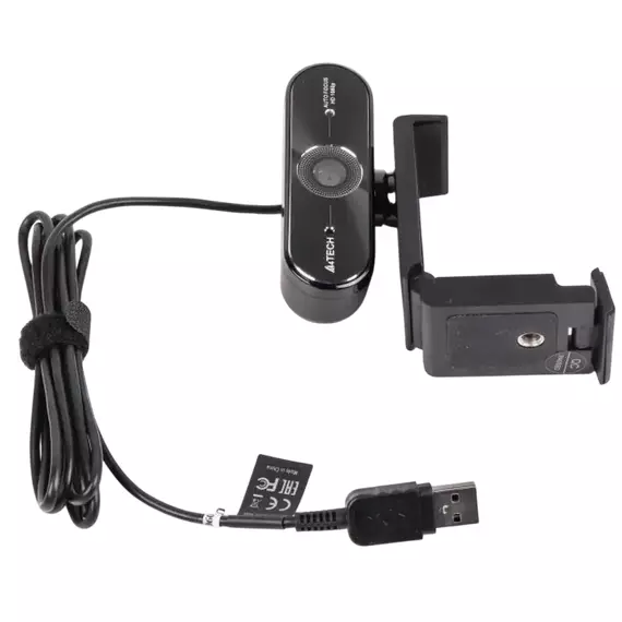PC Camera A4Tech PK-940HA, 1080P Full HD, Auto Focus, Built-in Microphone, Black, 7 image