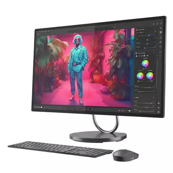 Computer All-in-One Lenovo Yoga 32ILL10, 31,5", Intel Core Ultra 7 258V, 32GB/1024GB, Windows 11 Pro, Storm Grey, 5 image