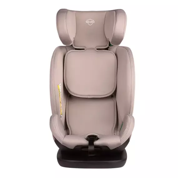 Scaun auto Caretero Securo, Grupa 0+/1/2/3 (0-36 kg), Gri deschis, 8 image