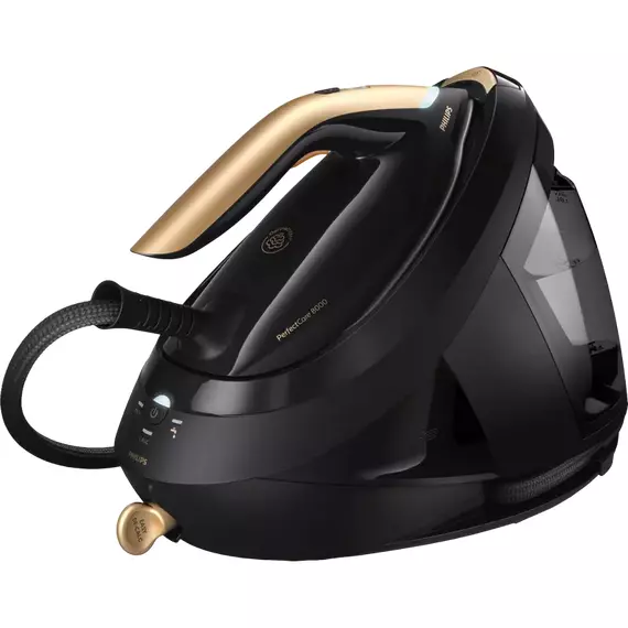 Fier de călcat cu generator de abur Philips PSG8130/80, 2700W, Negru | Auriu, 4 image