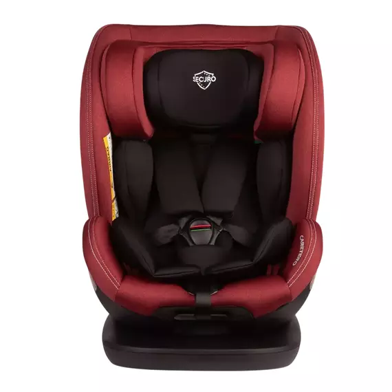 Scaun auto Caretero Securo, Grupa 0+/1/2/3 (0-36 kg), Bordo, 6 image