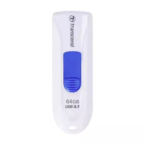 Memorie USB Transcend JetFlash 790, 64GB, Alb, 2 image